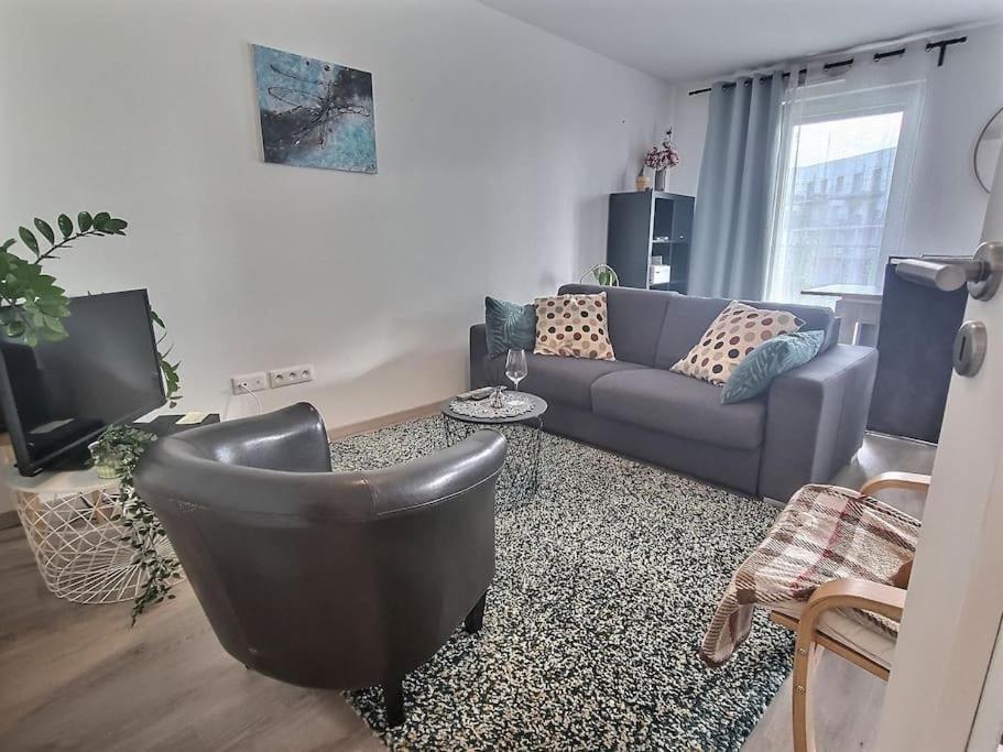 Superbe Appartement Avec 2 Balcons - Vue Sur La Cathedrale Environ 15 Min En Tram Strasbourg Exterior photo